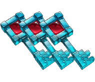 x5 Llaves DIAMANTE