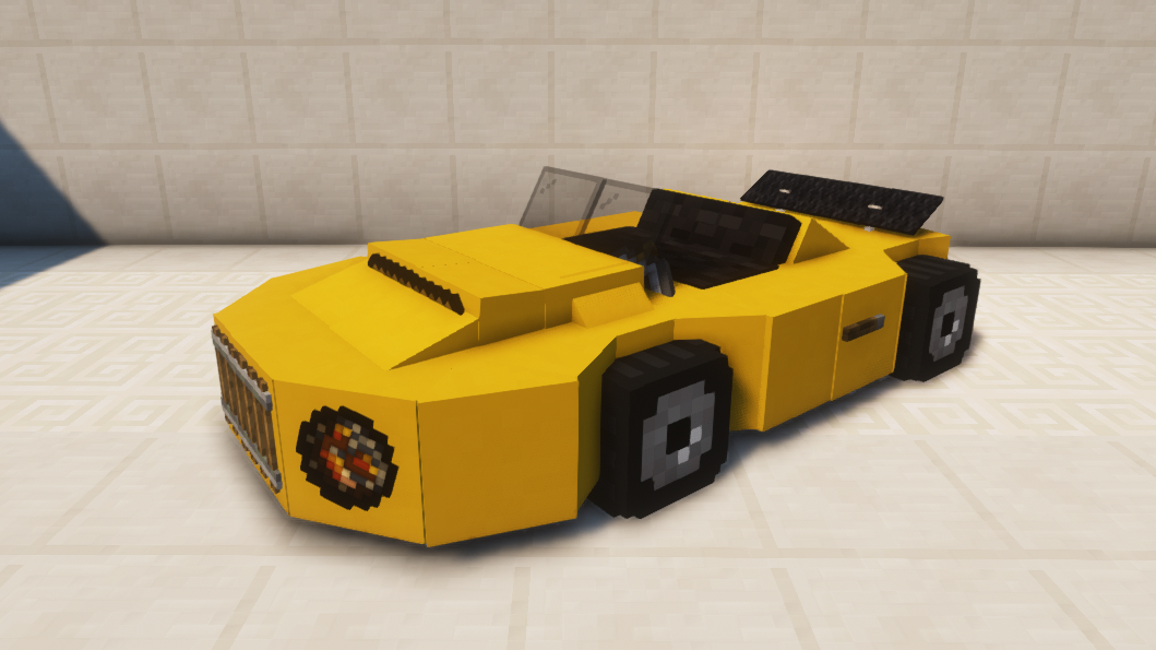 Desbloqueo coche deportivo + coche amarillo
