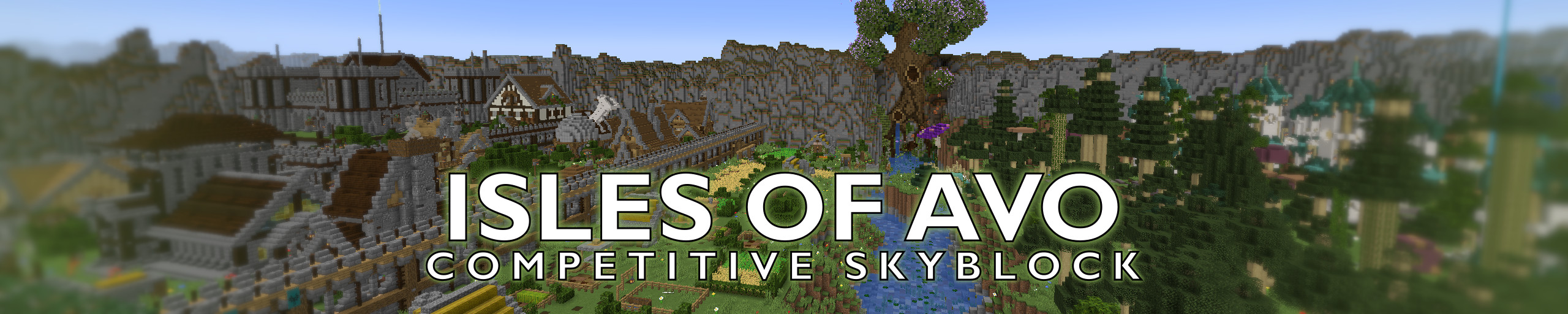 Banner image - Isles of Avo: Competitive Skyblock