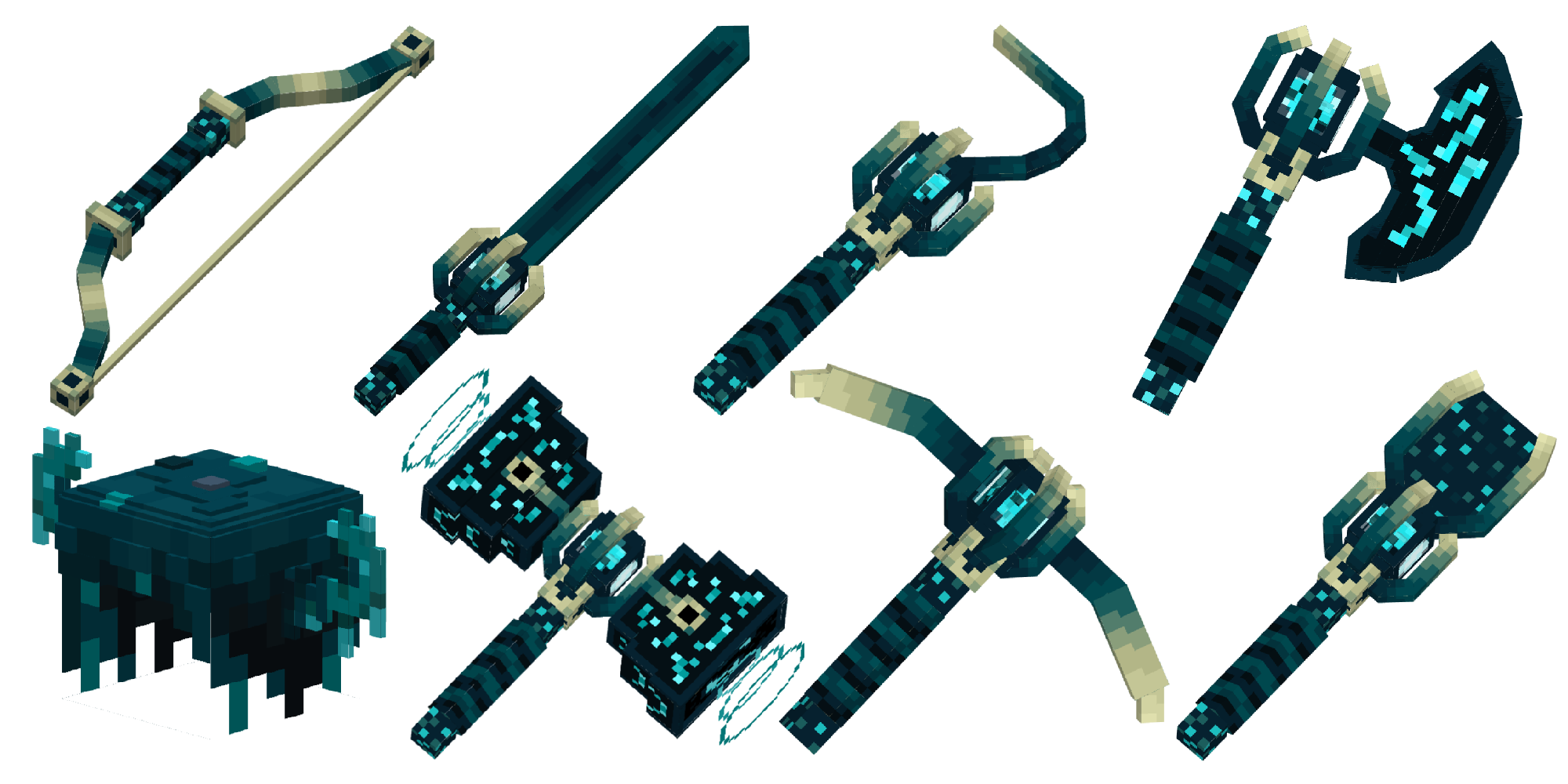 Sculk Tool Bundle on BadWolfMC: An Adult Minecraft Server