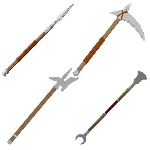 Pole Weapon Bundle on BadWolfMC: An Adult Minecraft Server