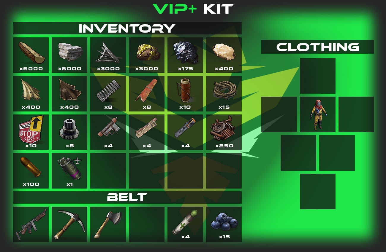 RUST | NITROGAME | KITS VIP